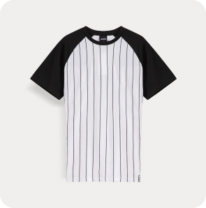 Black Striped T-shirt